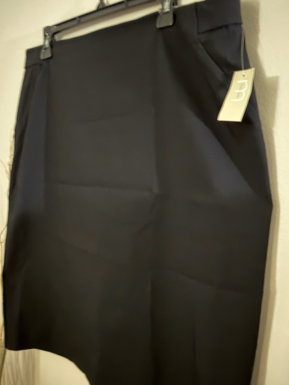 Maurices Black Pencil Skirt with Side Pockets